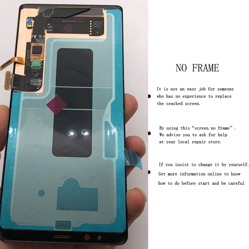 6," ЖК-дисплей с рамкой для SAMSUNG Galaxy Note 8 Note8 N950 N950FD N950U, сенсорный ЖК-экран, дигитайзер