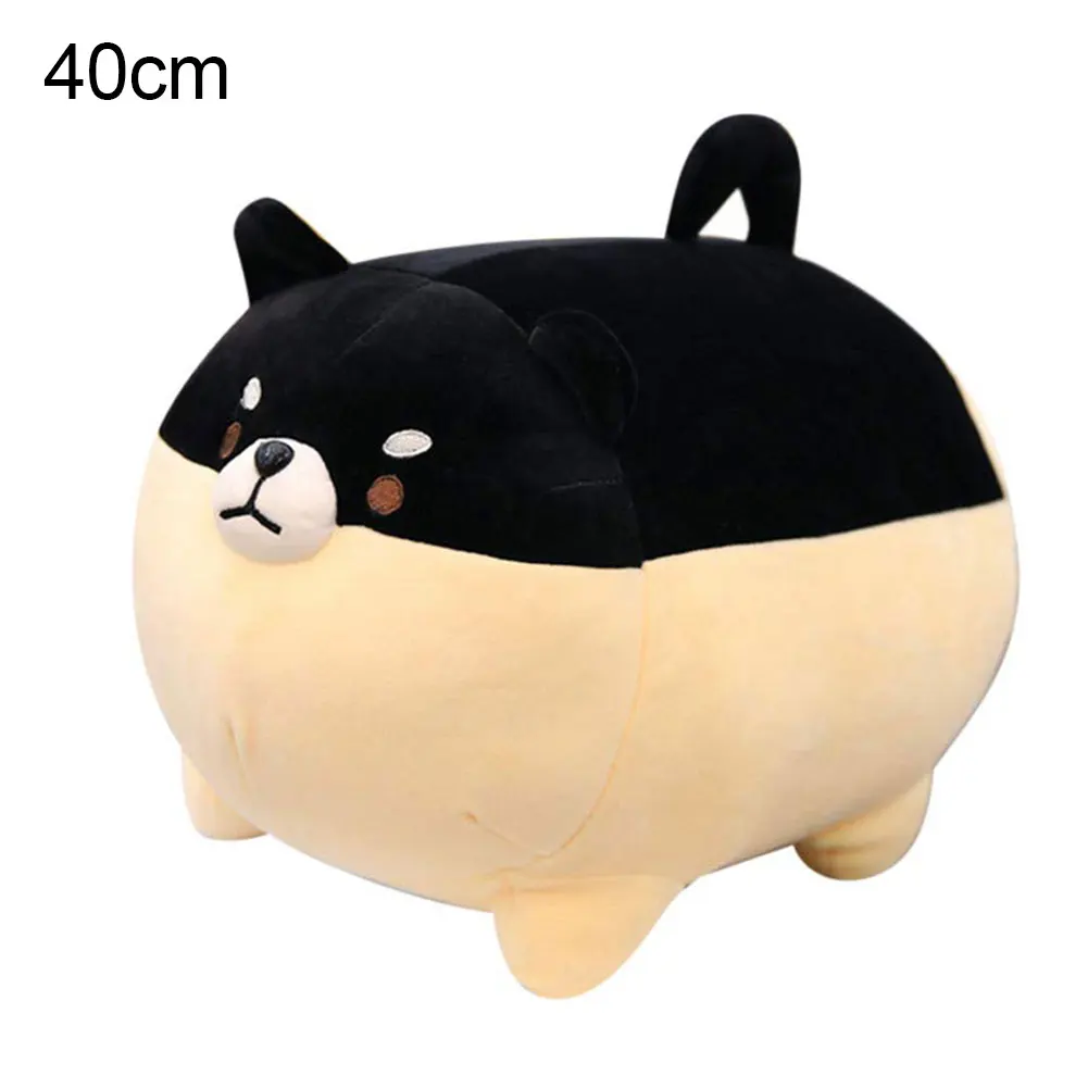 Mini Cute Fat Stuffed Dolls Girls toys Puppy Shiba Inu Throw Pillow Cushion Soft Plush Doll Toys for children Birthday gift | Игрушки и