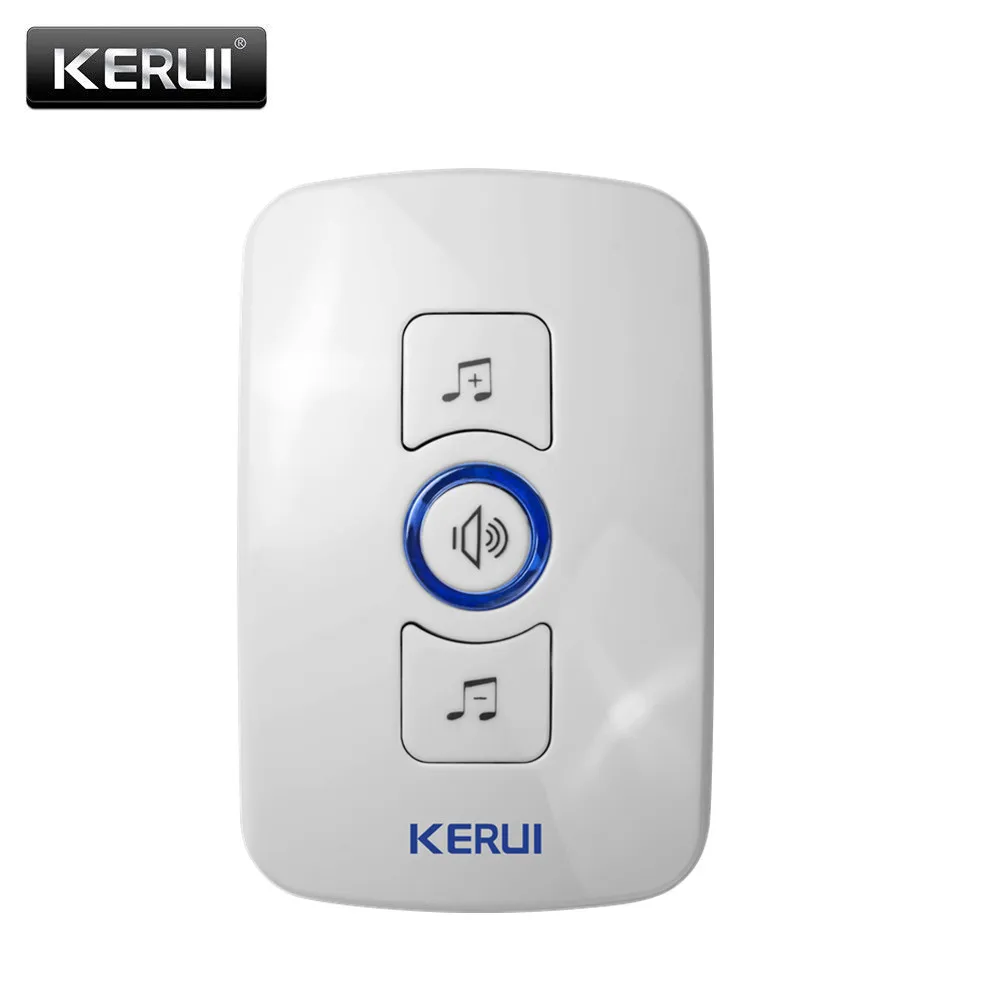 KERUI 433 МГц Дверной звонок профессиональный беспроводной дверной с сигнальный