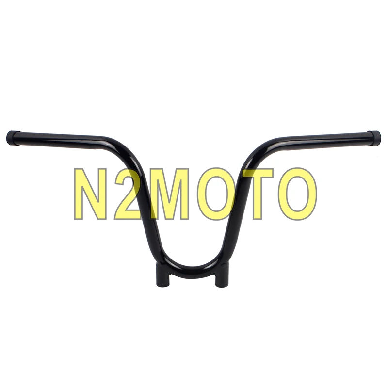 Мотоцикл черный руль 9 5 &quotподъемная ручка для 7/8&quot 22 мм XS650 APE Bootlegger Yamaha TX650 Chopper