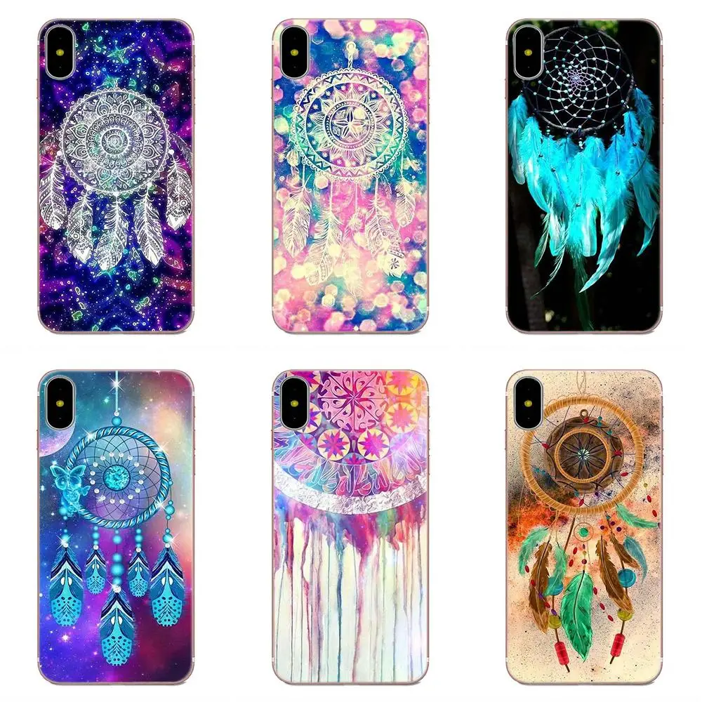Модный Ловец снов для Apple iPhone 4 4S 5 5C 5S SE 6 6S 7 8 Plus X XS Max XR Мягкий ТПУ