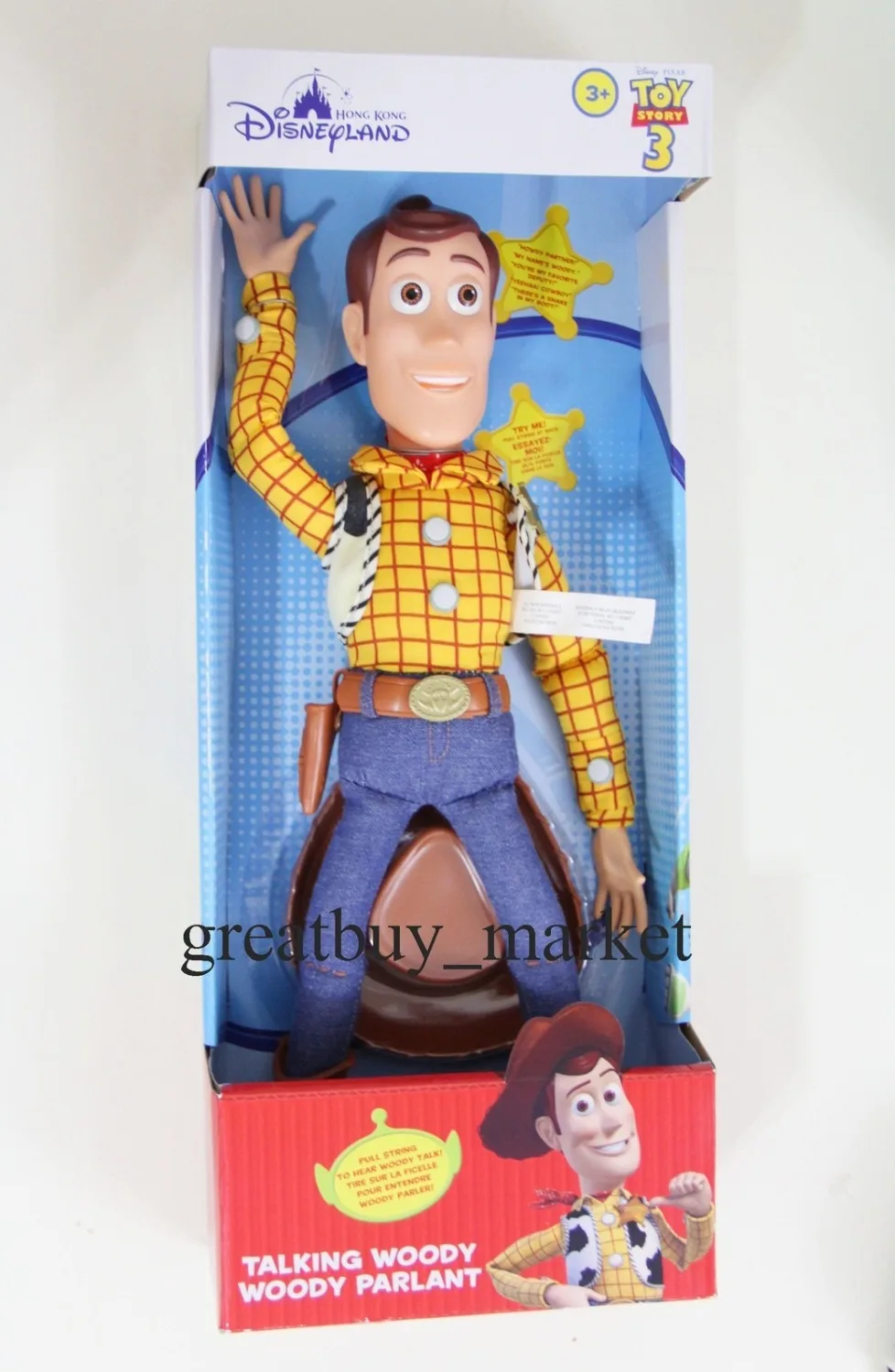 toy story 3 woody plush