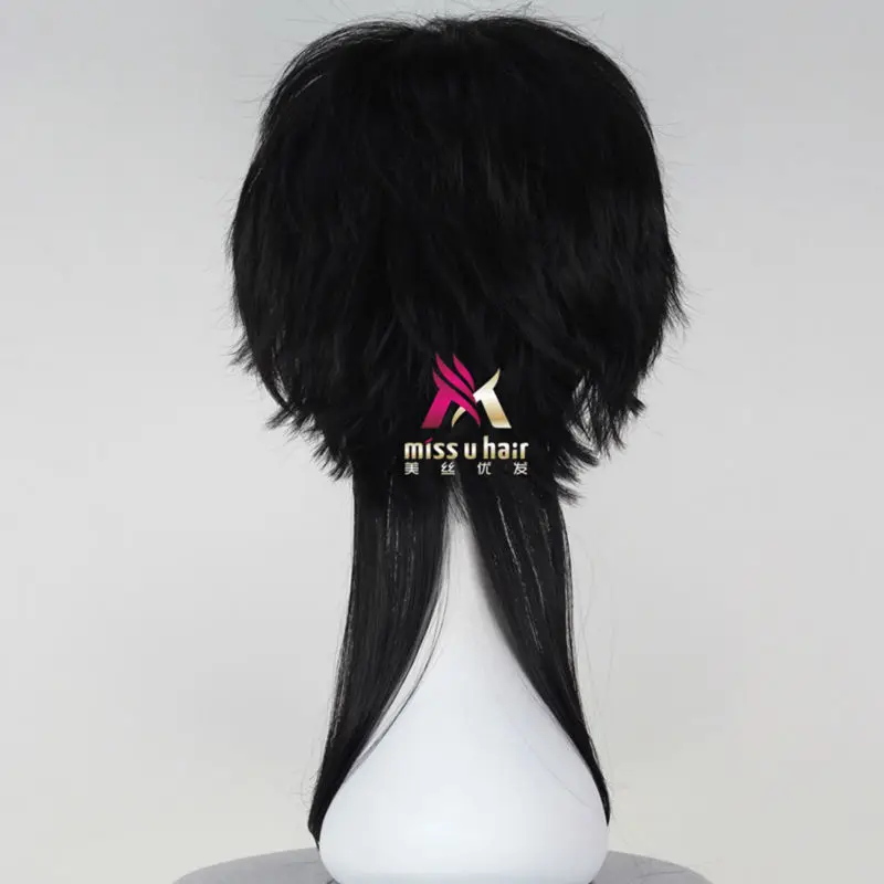 Miss U Hair Girl Синтетические длинные завитые розовые черные Серебристые серые цвета игры Косплей Полный парик для взрослых Хэллоуин вечерние ролевые волосы