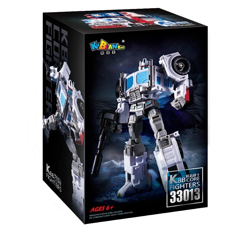 KBB трансформация белый Optimus OP Pilot Tong Tian Xiao Auto Combat Commander ПВХ фигурка Детские куклы
