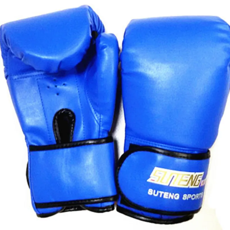 Продвинутые ПУ кожаные взрослые женские/Мужские боксерские Перчатки MMA Muay Thai Mitts