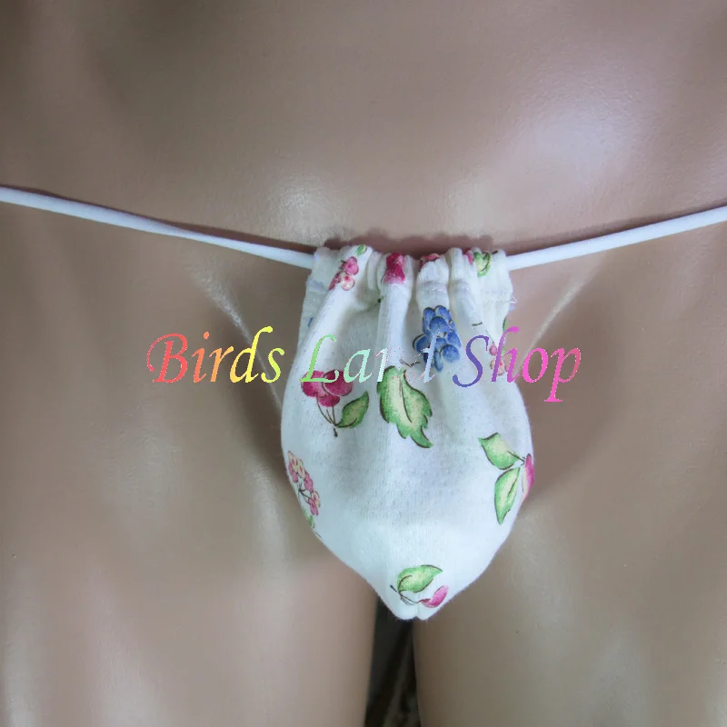 Мужские веревочные стринги с двойной печатью жаккардовый трикотаж G145CD|men string