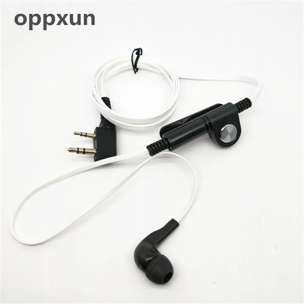 OPPXUN 4 шт. белые Волшебные наушники для kenwood QUANSHENG PUXING 'd xun HYT TYT BAOFENG UV5R 888S