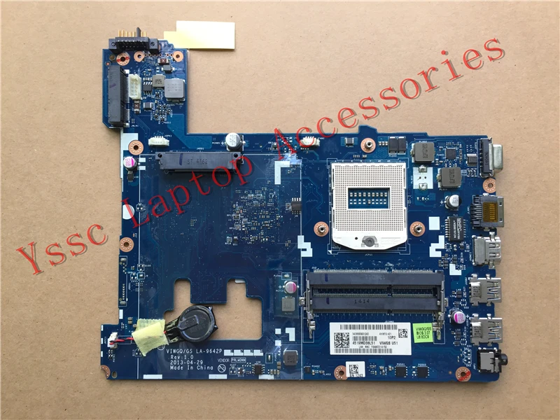 Новый VIWGQGS LA-9642P материнская плата для ноутбука Lenovo G510 (для intel I3 I5 I7 CPU) Гарантия: 90