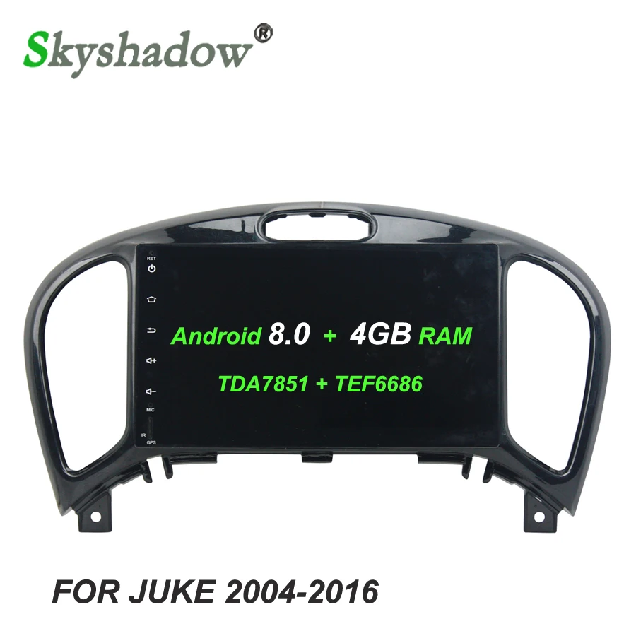 Ips TDA7851 Android 8 0 4 Гб + 32 ГБ Восьмиядерный автомобильный dvd плеер gps ГЛОНАСС карта RDS