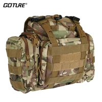 goture outdoor multi function large capacity bag waist shoulder bag fishing tackle bag size 30cm18cm20cm 7 colors available
