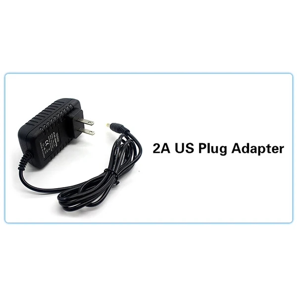 2A US pulg adapter 5M 300Leds Non-waterproof RGB Led Strip Light 3528 DC12V 60Leds/M Flexible Lighting String Ribbon Tape Lamp Home Decoration Lamp - Испускаемый цвет: 2A US pulg adapter