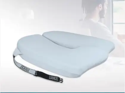 Only Cushion Высокое качество, набор Автомобильных Подушек из пены с эффектом памяти, набор для поясницы и шеи, Подушка для спины, подушка для сиденья, для вождения, офиса, дома - Цвет: Only Cushion
