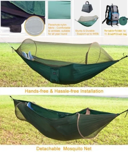 Smartlife открытый парашют автоматический открывающийся гамак портативный Кемпинг с