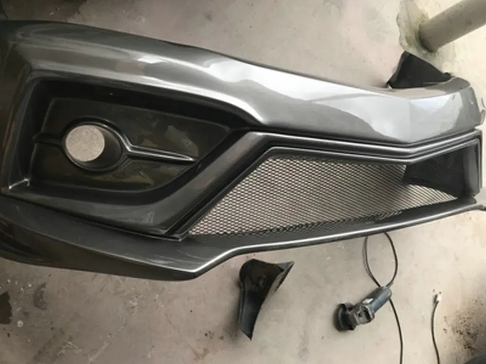 PP/автомобиль frp Автомобильный кузов Corolla кузов комплект передний и задний бампер+ боковые юбки для Toyota Corolla- комплекты кузова