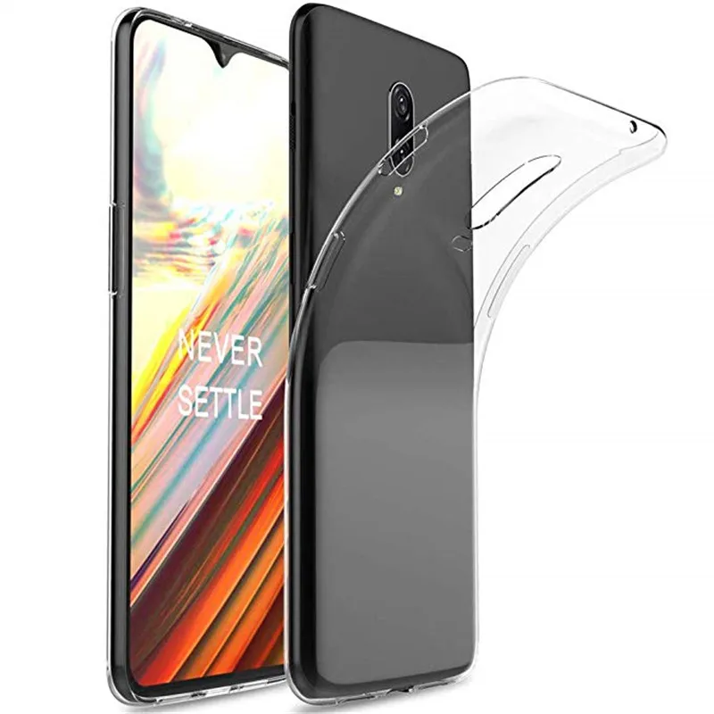 Чехол для Oneplus 6 T мягкий прозрачный чехол One Plus 6T A6013 A6010 защитный задней панели |