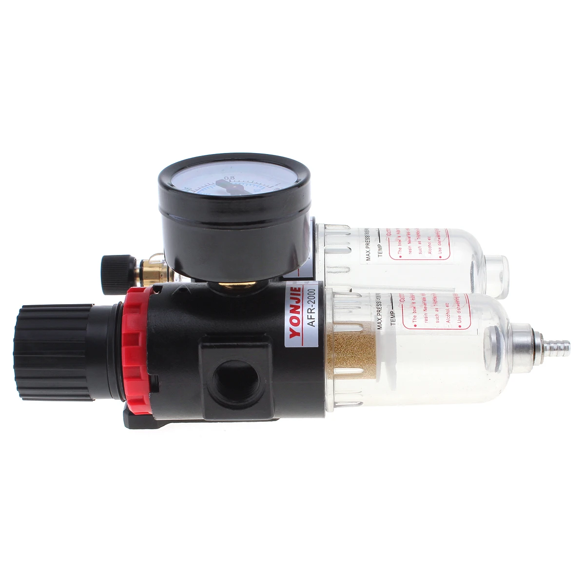 

Pneumatic Filter Air Compressor AFC2000 0-1.0mpa Air Source Treatment Filter Two Union Oil Water Separator Regulator