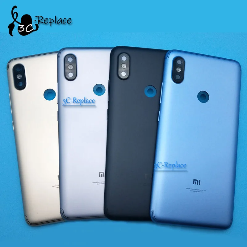 5,99 дюйма для Xiaomi Redmi S2/Y2 батарея задняя крышка корпус дверь с камерой стекло запасные части