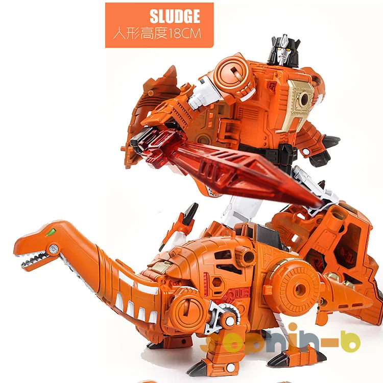 Трансформированная Черная Мамба динокинг диноботы Гримлок шлак в