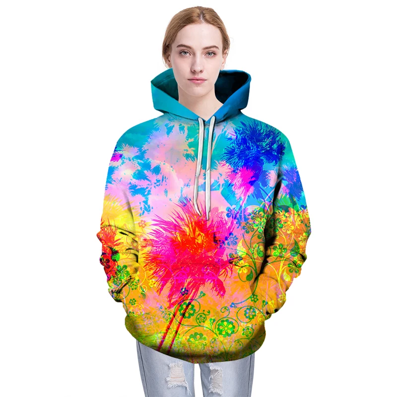 Colorful Splash paint 3D Sweatshirt Men Women Hoodies Hot Sale Quality Pullover 6XL Autumn Tracksuits Fashion Casual Jacket Coat | Мужская