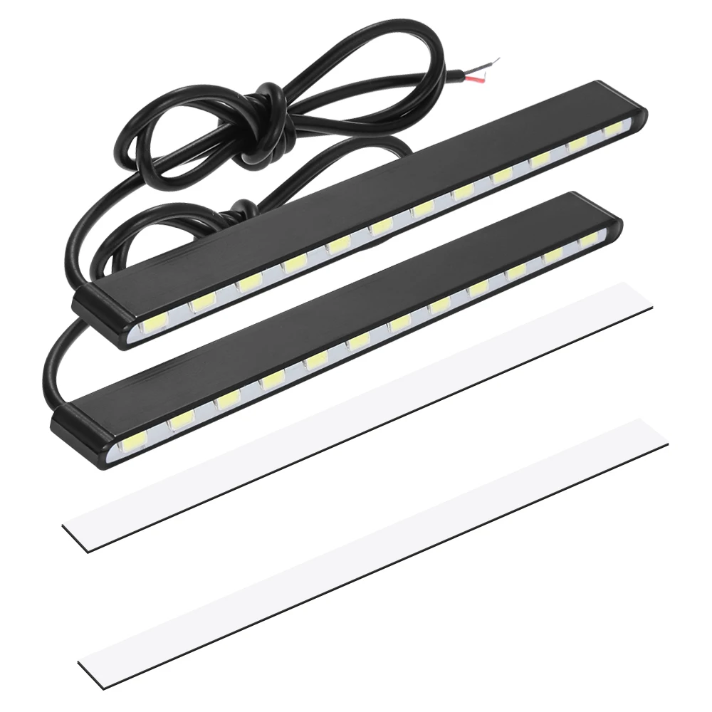 2 предмета Автомобильные дневные ходовые огни Алюминий оболочки