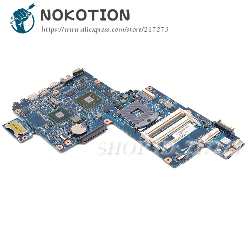 NOKOTION H000052840 для Toshiba Satellite C870 L870 L875 Материнская плата ноутбука PGA988B SLJ8E HM76 DDR3 HD7610M видеокарта