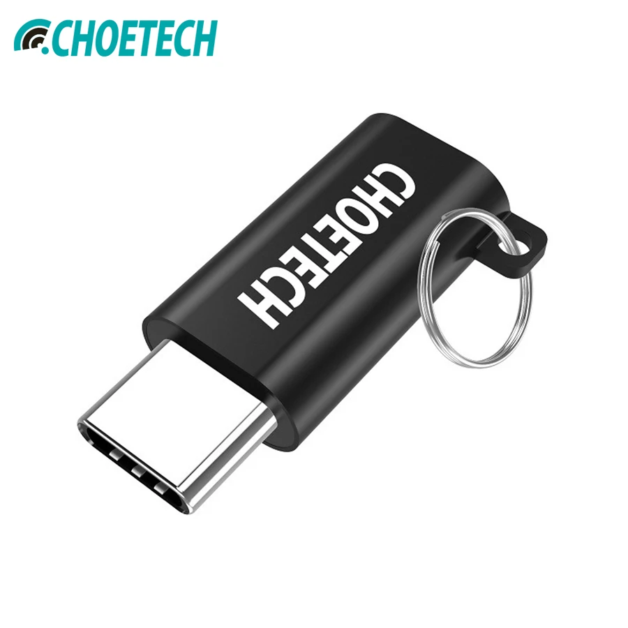 CHOETECH USB C адаптер Micro usb конвертер разъем 56 K резистор для Google Pixel samsung S8 с