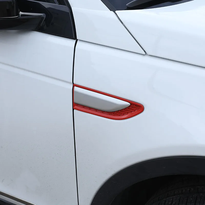 Для Land Rover Discovery Sport 2015-2018 Авто ABS Красный Топливный бак крышка Накладка Замена