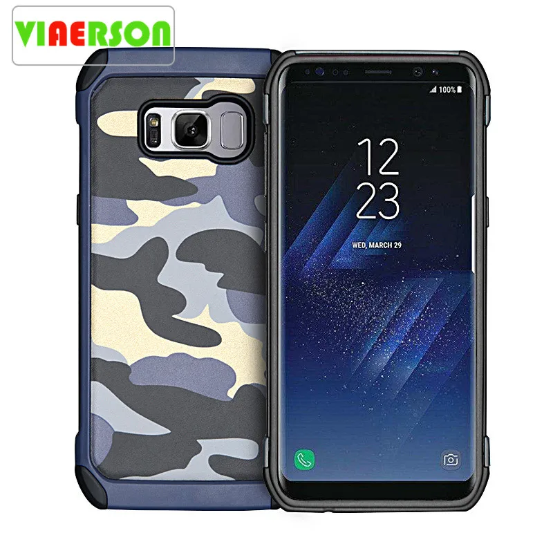 VIAERSON чехлы для телефонов Samsung Galaxy A5 2017 чехол 2016 A510 Чехол Армейский Камуфляж Мягкий