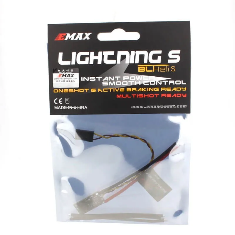 Emax светильник ning S 25A ESC (BLHeli S) Damped 2 4S для RC плоскость FPV гоночного дрона|Детали и