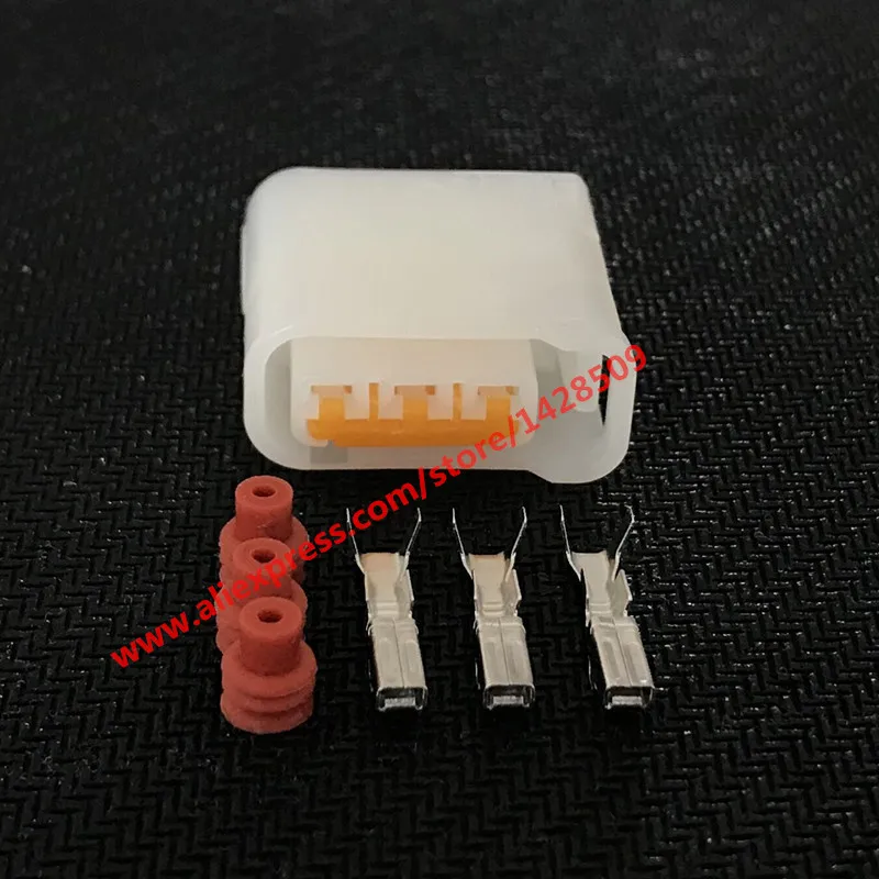 

1 Set 3 Pin Automotive Plug FW-C-D3F Female Auto Ignition Coil Connector For Subaru