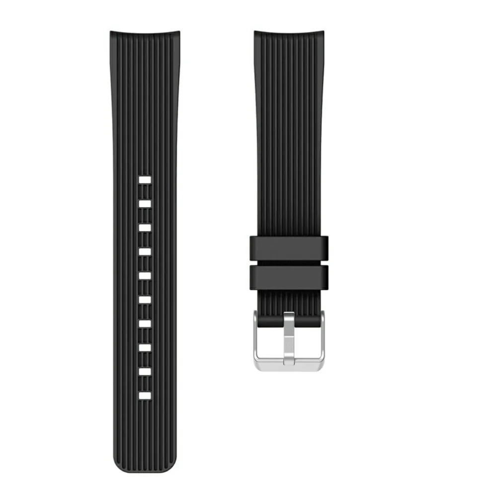 20 мм силиконовые спортивные часы ремешок замена ремешок для samsung Galaxy Watch Active gear S2 классический спортивный Correa Amazfit браслет