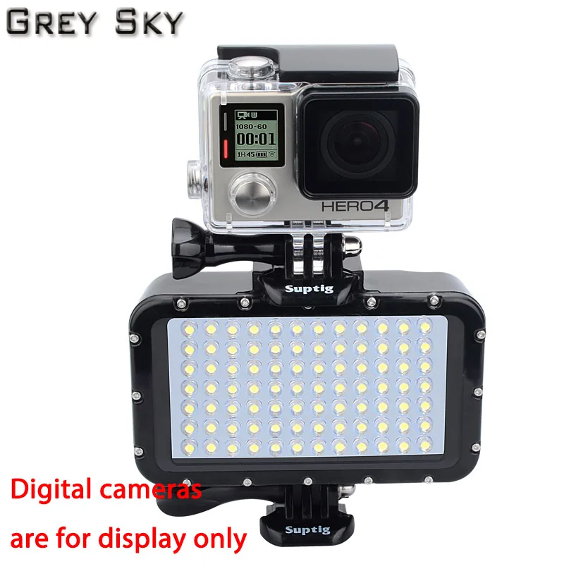 Для Gopro Hero7 6 5 3 SJCAM SJ5000 Xiaomi yi Mijia EKEN H9 Action/SLR Camera подводный свет для фотографии
