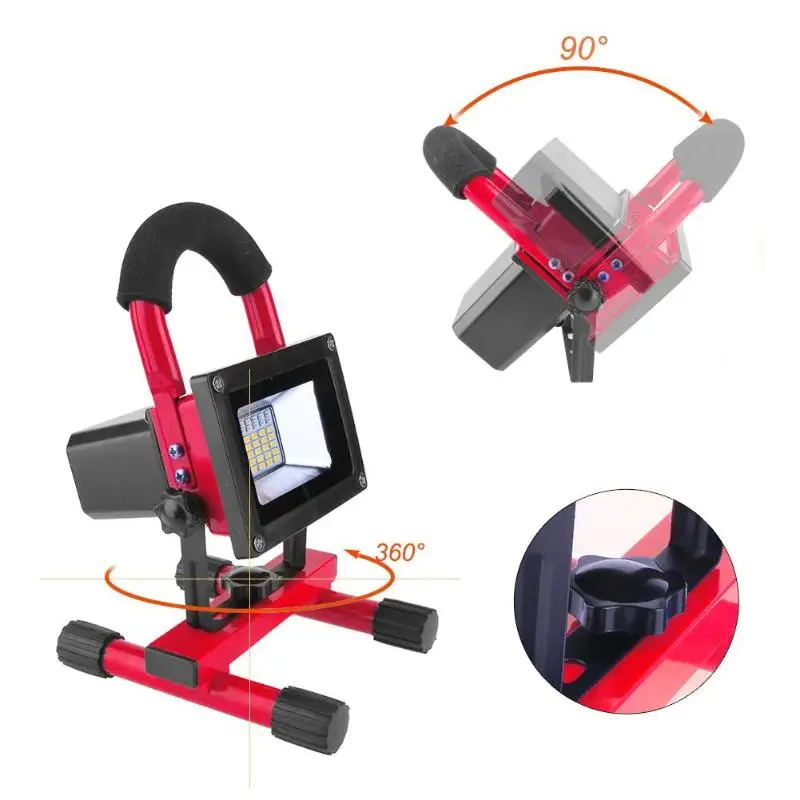 60W Floodlight Projector LED Lights Portable Waterproof Bright Hand-held Lamp Outdoor Camping Work Lamps Flashlight Suppliers