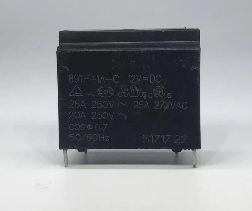 

10pcs/lot 891P-1A-C 12VDC A group of normally open 25A 4 feet 12V