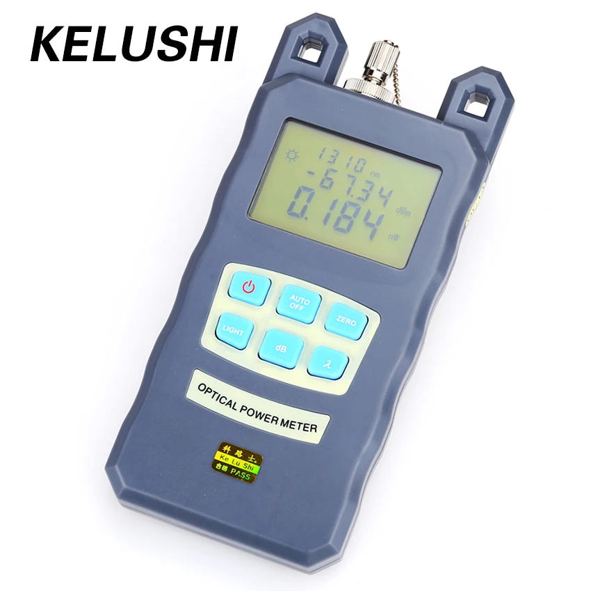 Оптоволоконный оптический измеритель мощности KELUSHI регулируемая ручка 70 ~ 10 дБм