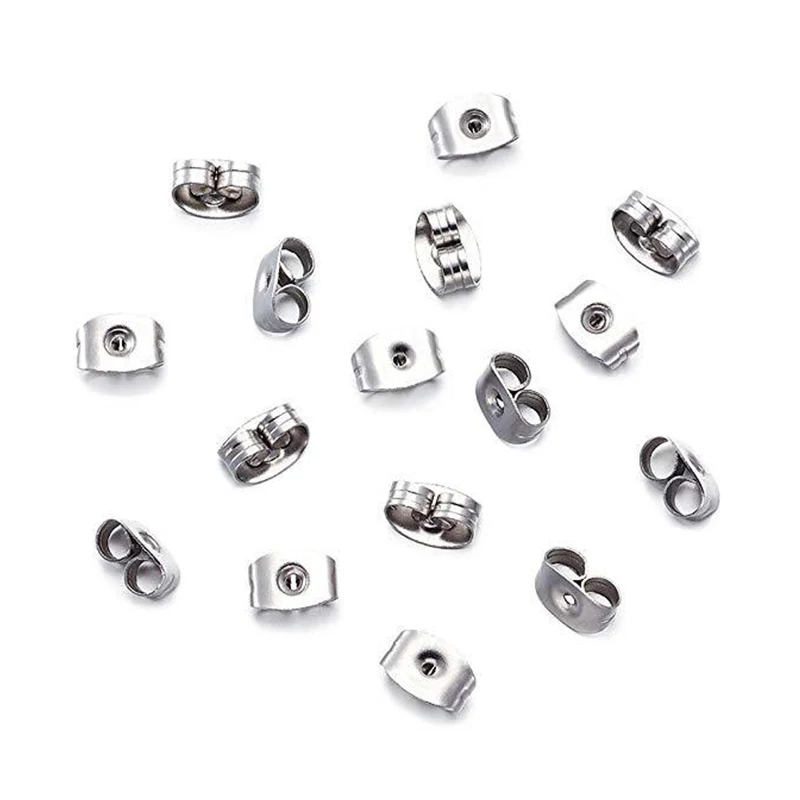Серьги из нержавеющей стали 6 х4 мм 300 шт./лот | Украшения и аксессуары