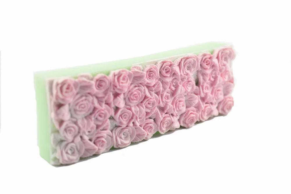 

Rose Large size Mold S505 Craft Art Silicone 3D Soap Mold Craft Molds DIY Handmade Candle Molds