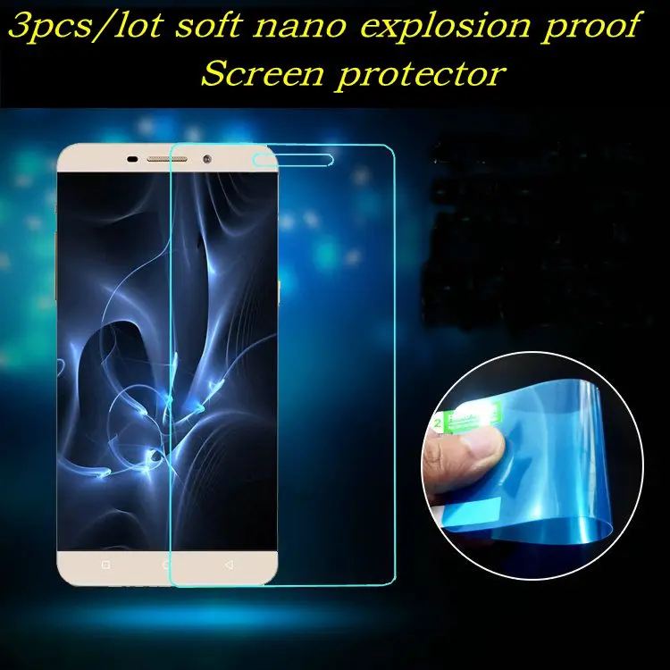 Бесплатная доставка Для ZTE Zmax Pro Z981 Zmaxpro защитная Нано взрывозащищенные Мягкая