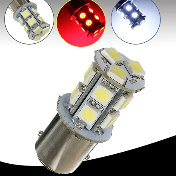 Лучшая цена 1157 1156 BAY15D 13 светодиодный 5050 SMD автомобильный светильник источник