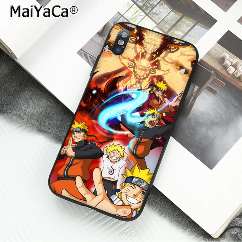 A8 MaiYaCa чехол для телефона боль Hokage Наруто Какаши shippuden rinnegan для iPhone 6S 6plus 7plus 8 8Plus X Xs MAX 5 5S XR - Цвет: A8