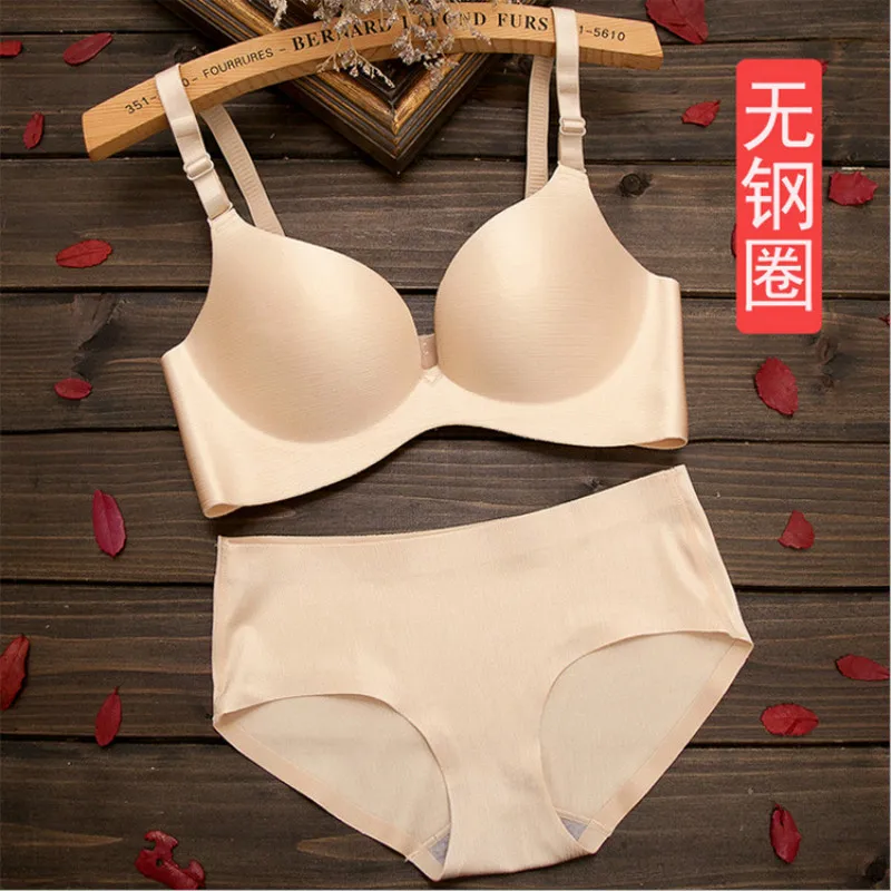 Nueva Dama de La Moda Solid Mujeres Sostenes Ropa Interior Sin Costuras бюстгальтер пуш ап V Profundo Atractivo del Sujetador|bra