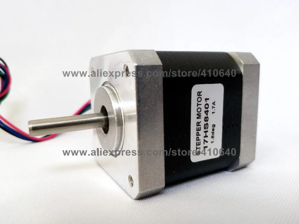 1 шт. Заводская доставка Nema17 шаговый двигатель 17HS8401 L48 mm1.8deg 7 A 52N. См 4 провода шаг