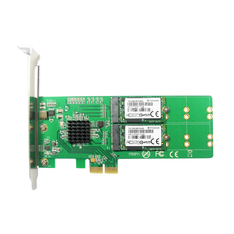 PCI Express 2 0 до 4x B + M key M.2 SSD карта e 2x NGFF SATA адаптер PCIe низкопрофильный кронштейн для