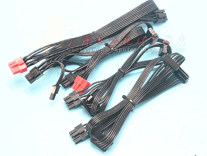 Модульный кабель питания PCI-E двойной 8-контактный (6 + 2) /pcie 6 2pin /SATA 15pin /IDE