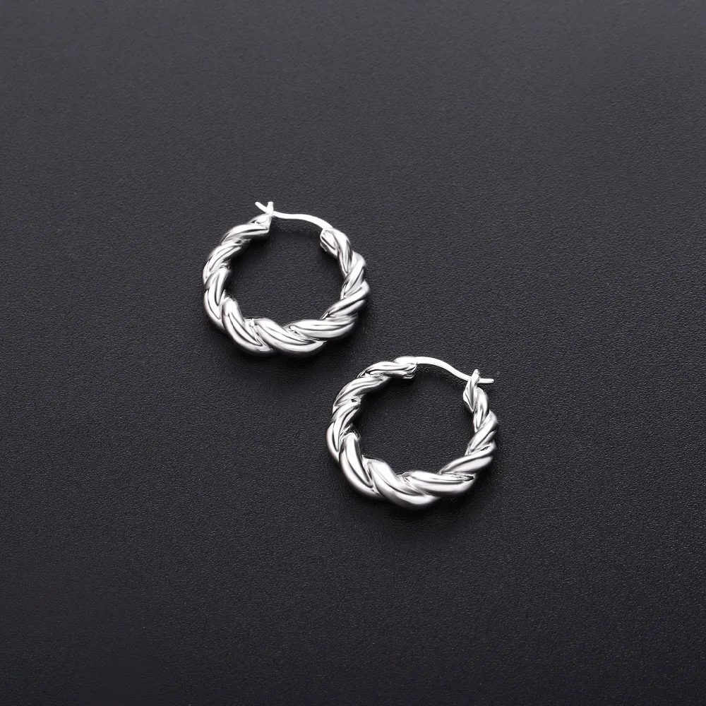 Moonmory 925 стерлингового серебра популярный дизайн Huggie Hoop Серьги Золото градуированная приливная серьга в виде кольца для европейских женщин ювелирные изделия