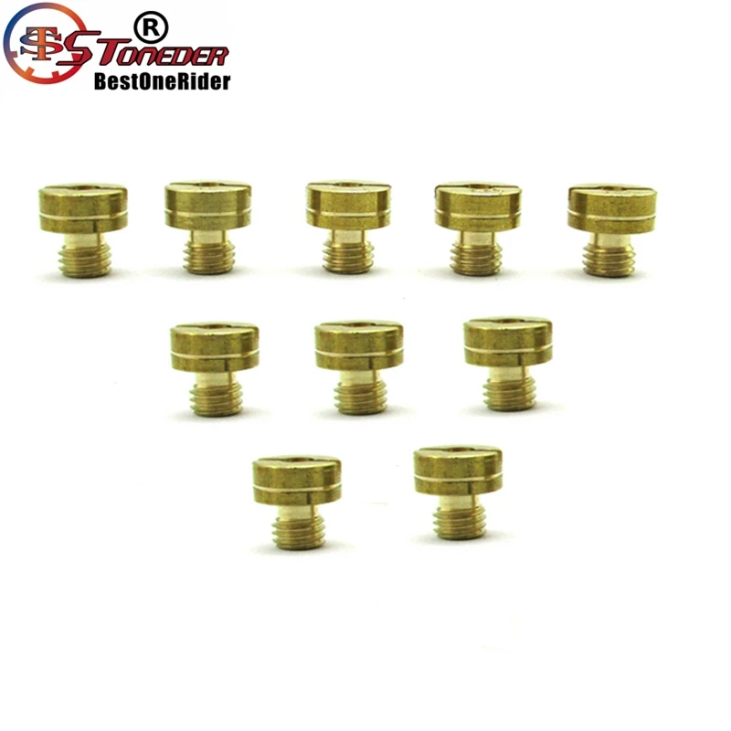 STONEDER #88 90 95 98 100 105 110 115 120 125 круглые карбоновые главные струи для Mikuni VM22 VM24 VM26 VM30