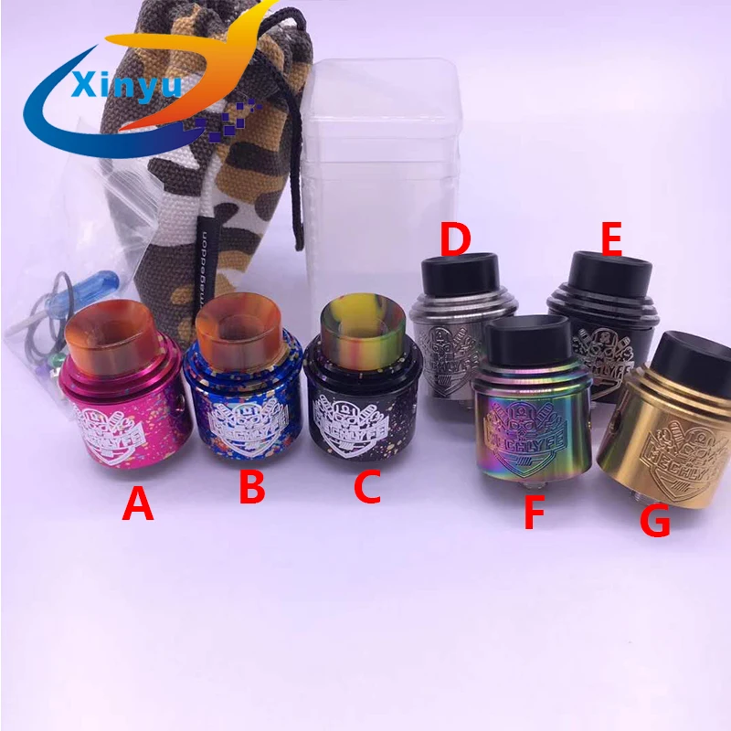 RDA /Mechlyfe/Vital/GEN 2 с широким отверстием и капельным наконечником 24 мм