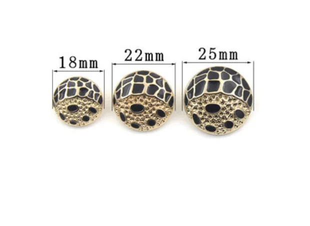 Gold oil drop suit buckle jacket coat button windbreaker sweater | Дом и сад