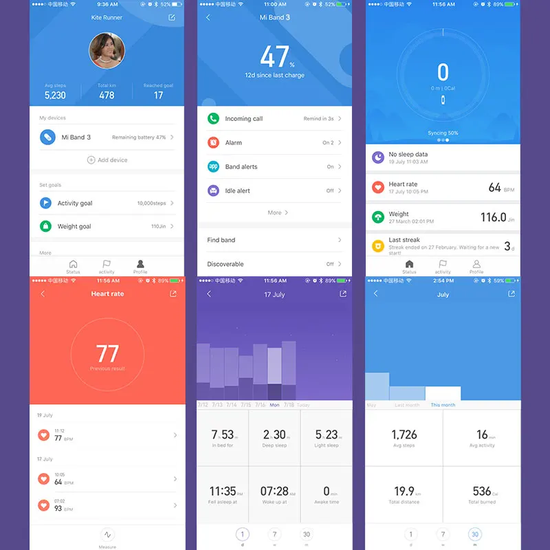 Глобальная версия Xiaomi mi Band 3 умный Браслет Водонепроницаемый дисплей band монитор
