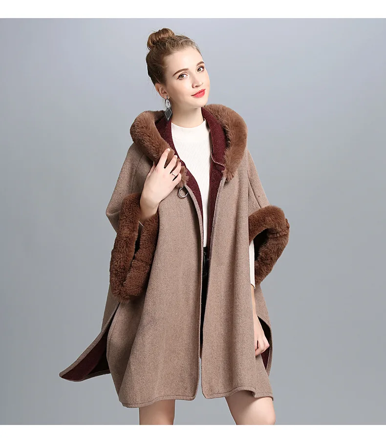 Пончо manteau femme женская зимняя одежда свитер женский кардиган с длинным рукавом harajuku кардиган длинный свитер с капюшоном